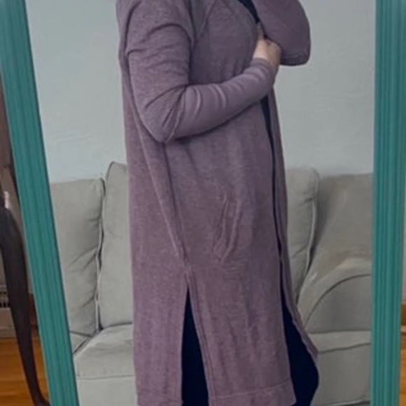 Free People Long Oversized Cardigan Sweater - Picture 4 of 8